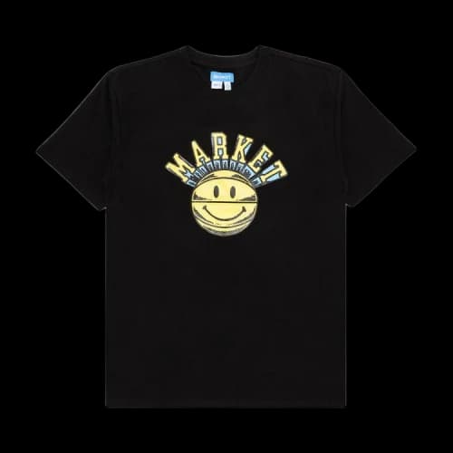 Market Smiley Hoops T-Shirt 'Black'