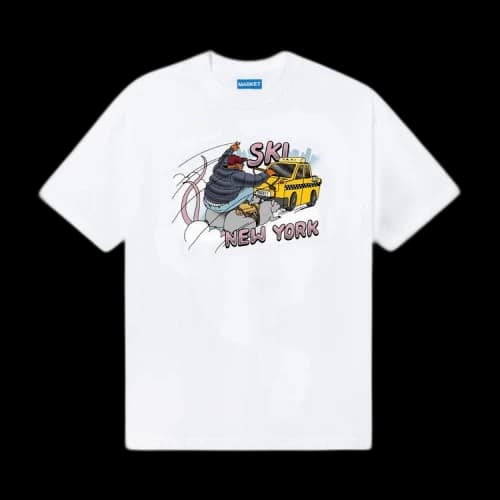 Market Ski NYC T-Shirt 'White'