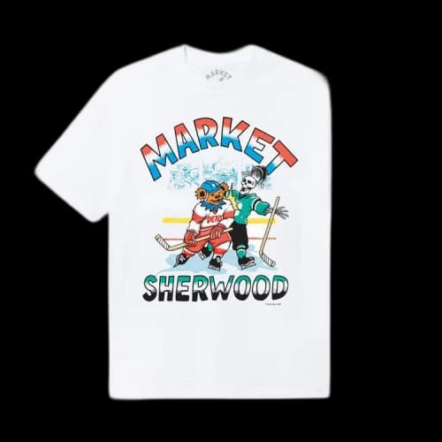 Market x Sherwood x Grateful Dead Bender T-Shirt 'White'