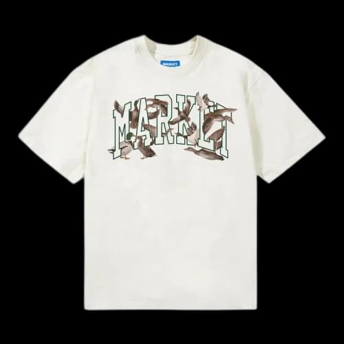 Market Duck Pond T-Shirt 'Ecru'