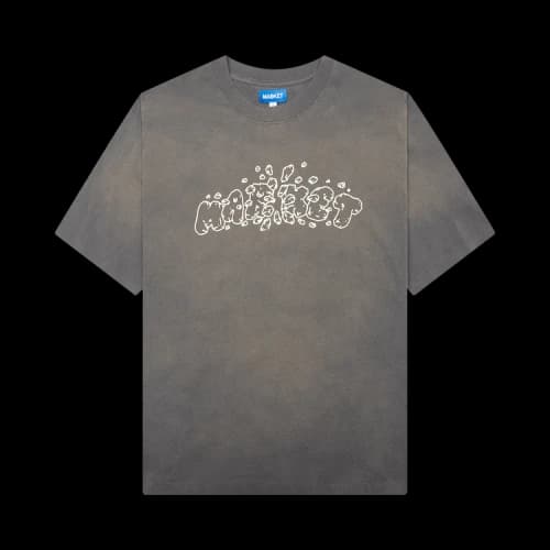 Market Crash T-Shirt 'Cement'