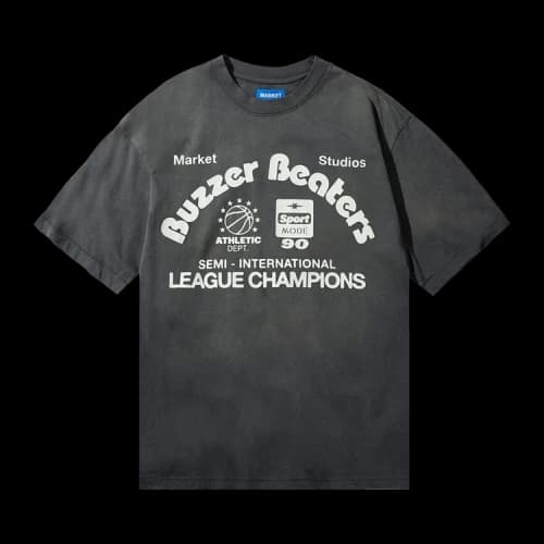 Market Buzzer Beaters T-Shirt 'Cement'