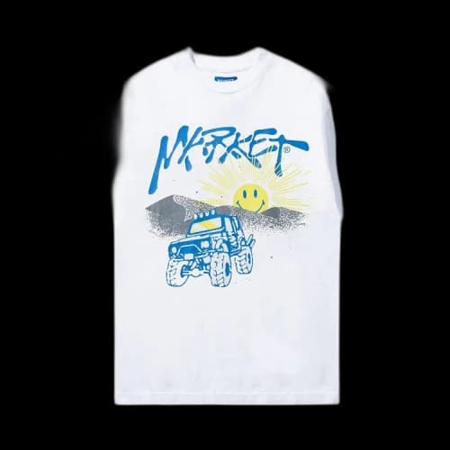 Market Smiley Dumont T-Shirt 'White'