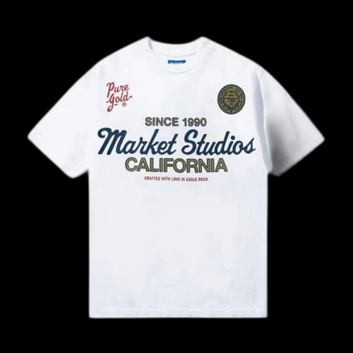 Market Pure Gold T-Shirt 'White'