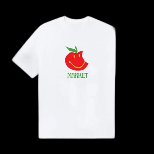 Market Smiley Honeycrisp T-Shirt 'White'