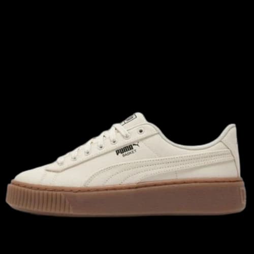 PUMA Basket Platform Canvas 'Beige' (Women's)