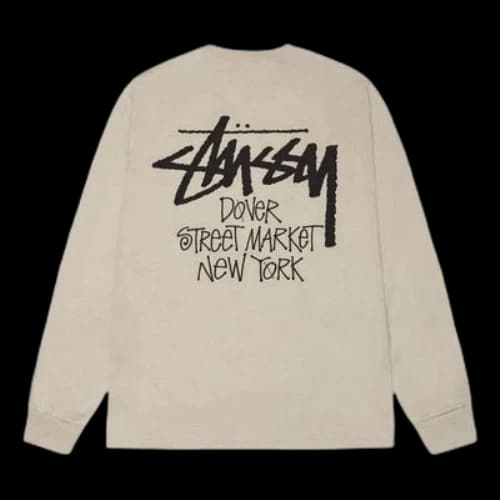 Stussy DSM New York Ls Tee 'Khaki'