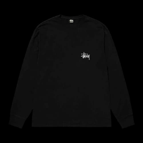 Stussy Stock Biarritz Long-Sleeve Tee 'Black'