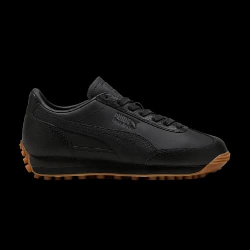 Puma Easy Rider Leather Big Kid 'Black Gum'