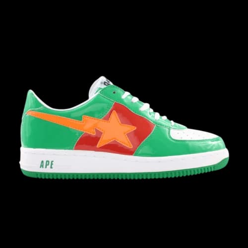 Bapesta FS-001 Low 'Green Orange Red'