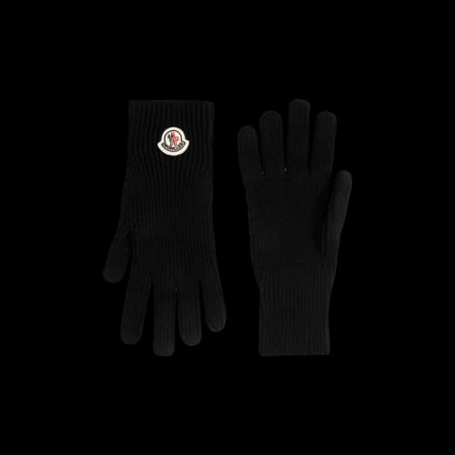 Moncler Wool Gloves 'Black'