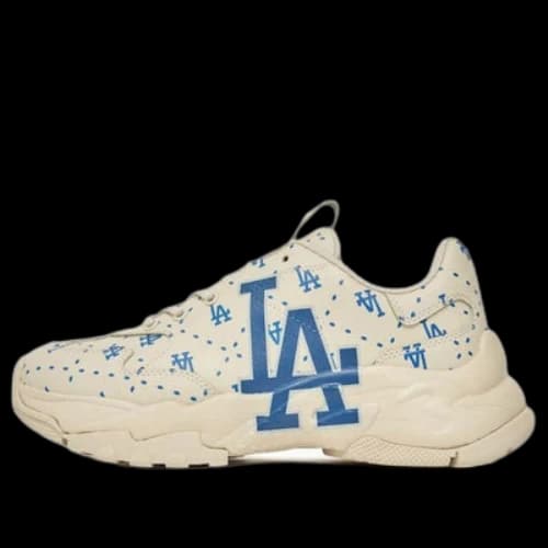 MLB Bigball Chunky Monogram LA Dodgers 'Beige White Blue'