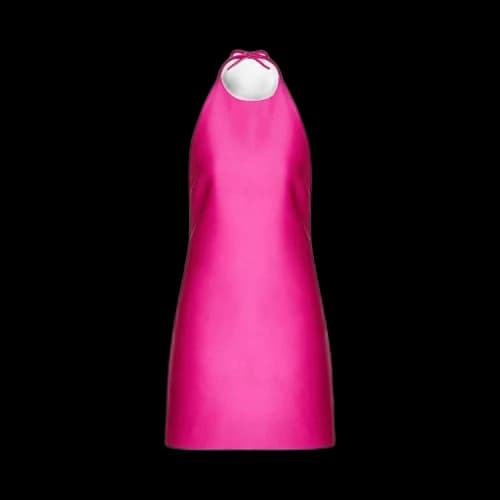 Valentino Techno Mini Dress 'Pink'