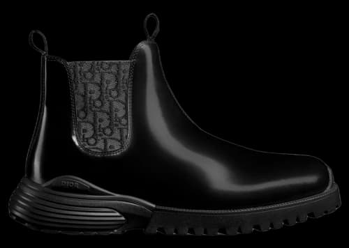 Dior Combat Chelsea Boot Black