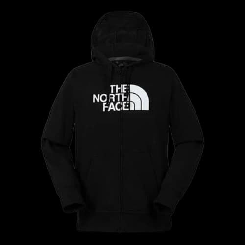 THE NORTH FACE Alphabet Printing Outdoor Casual Quick Dry Zipper Black
