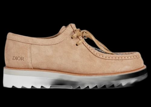 Dior Boat Shoe Beige Suede