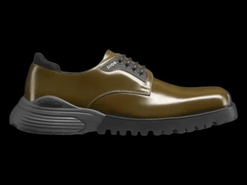 Dior Combat Dress Shoe Khaki