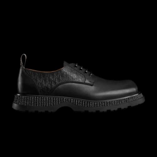 Dior Buffalo Derby 'Dior Oblique Debossed - Black'
