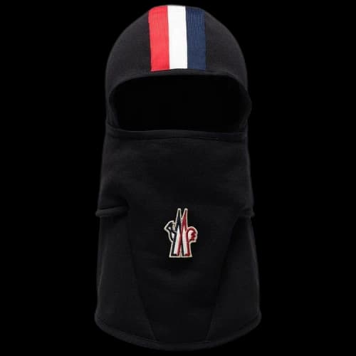 Moncler Grenoble Logo Patch Balaclava 'Black'
