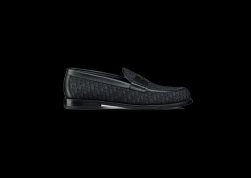 Dior Granville Loafer Black Canvas