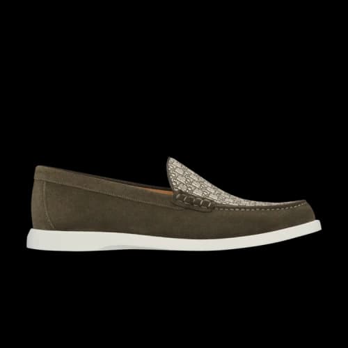 Dior Granville Loafer 'Dior Oblique - Khaki Suede'