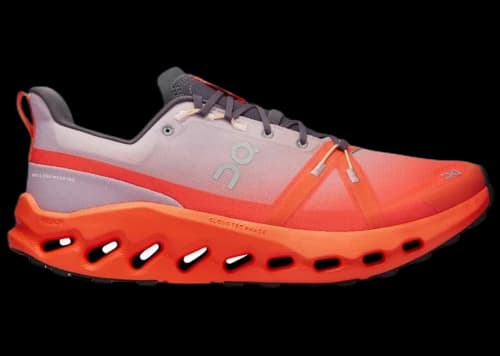 On Running Cloudsurfer Trail Waterproof Mauve Flame