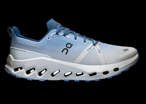 On Running Cloudsurfer Trail Waterproof Chambray Glacier