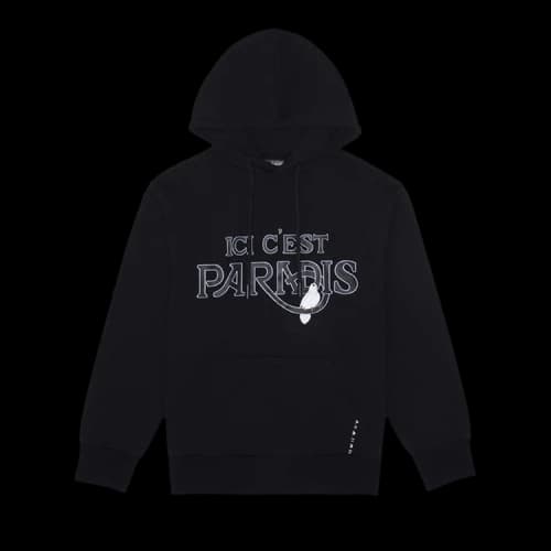 Paris Saint-Germain Black Hooded Ici C'Est Paradis Sweater 'Black'