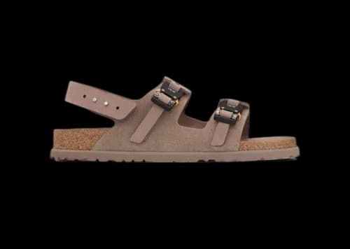 Dior By Birkenstock Milano Sandal Brown Nubuck Calfskin
