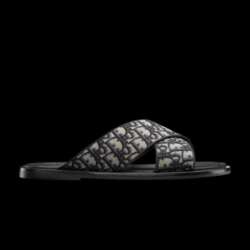 Dior Alias Sandal 'Dior Oblique - Beige Black'