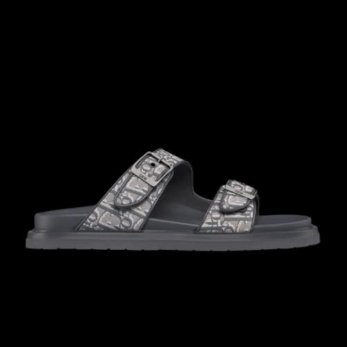 Dior Aqua Sandal 'Dior Oblique - Deep Grey'