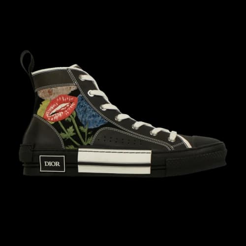 Raymond Pettibon x Dior B23 High 'Lip Flower'