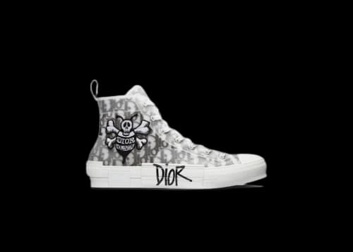 Dior And Shawn B23 High Top Bee Embroidery