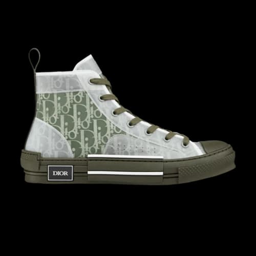 Dior B23 High 'Dior Oblique - Olive'