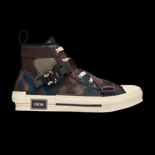 Peter Doig x Dior B23 High 'Brown Camouflage'