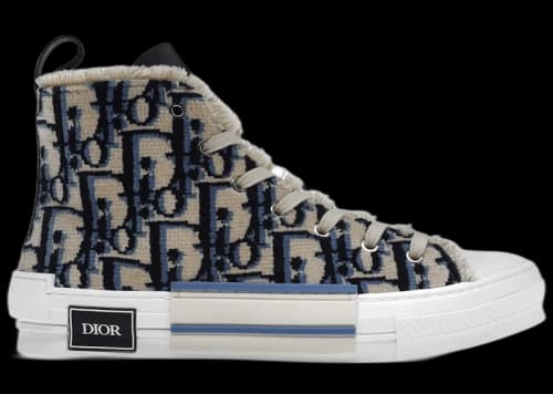 Dior B23 High Beige Black Navy Tapestry