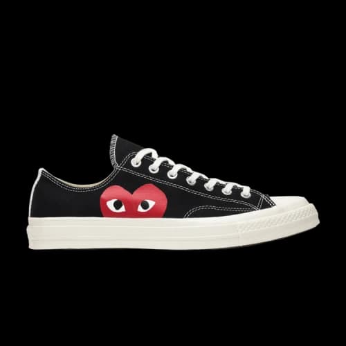 Comme des Garçons Play x Converse Chuck 70 Low 'Black White' Sample