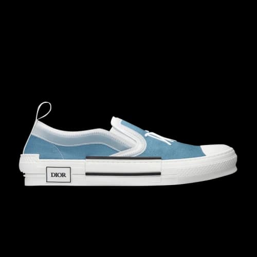 Shawn Stussy x Dior B23 Slip-On 'Blue Canvas'