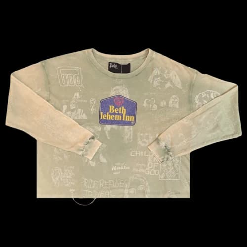 Paly Hollywood Bethlehem Long-Sleeve Tee 'Light Green'