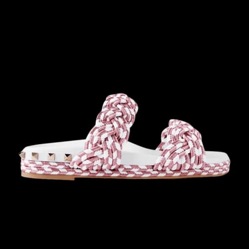 Valentino Sandal 'Pink Braided Cords' (Women's)