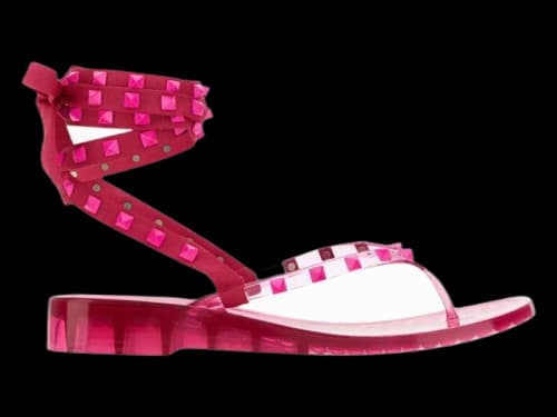 Valentino Rockstud Gladiator Sandals Pink (Women's)
