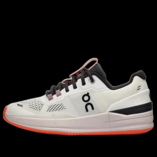 On Running THE ROGER Pro Clay 'White Red' (Women's)