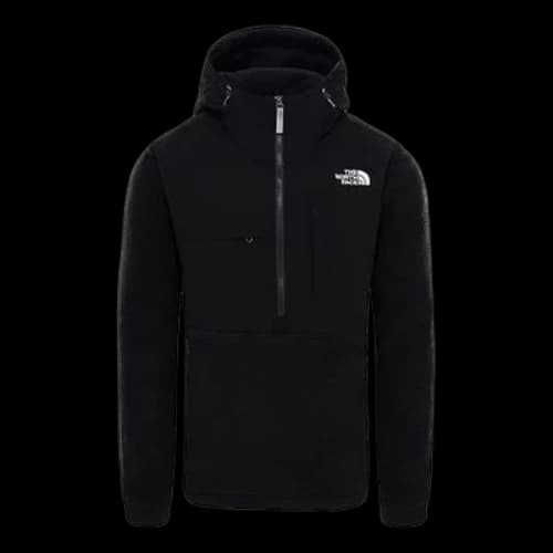 THE NORTH FACE Denali Anorak hooded Half Zipper Jacket Black
