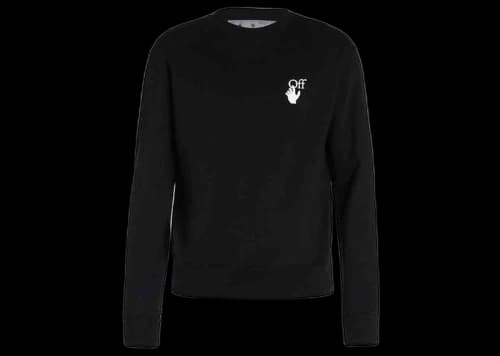 OFF-WHITE Degrade Arrow Logo Slim Crewneck Black/Multi