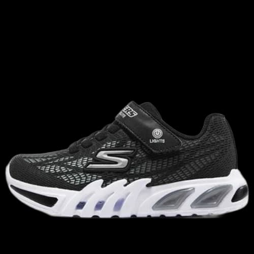 (GS) Skechers Flex-Glow Elite 'Black White'