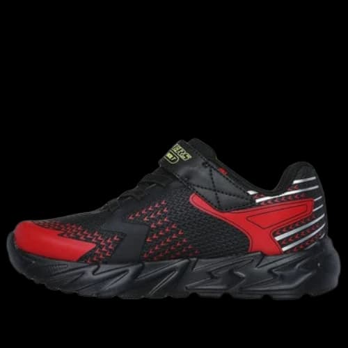 (GS) Skechers Flex-Glow Elite 'Black Red'