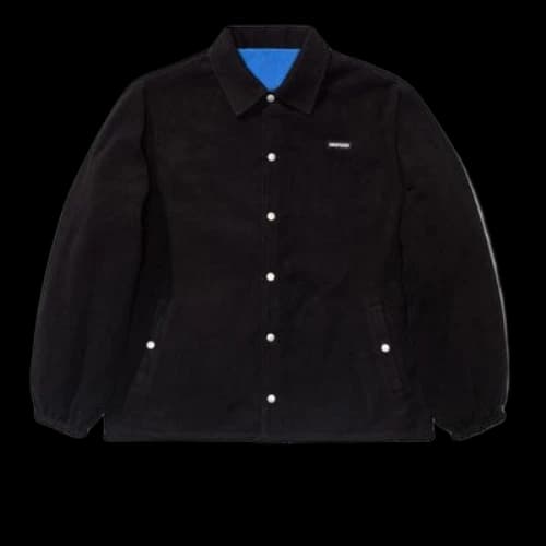 UNDEFEATED Reversible Shirt Jacket Black Blue