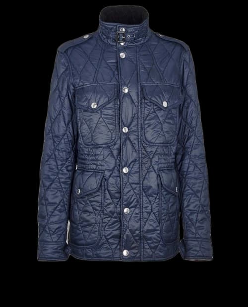 Burberry Garrington Elevated Quilted Jacket Navy
