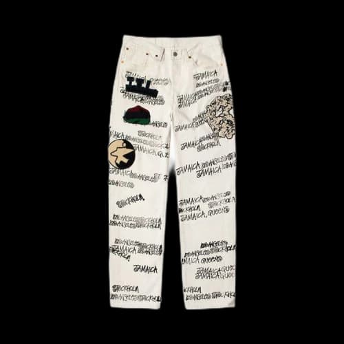 Stussy x Denim Tears x Our Legacy TTL 501 Jean 'White'