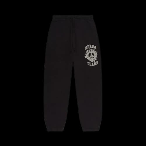 Denim Tears University Sweatpants 'Black/Grey'